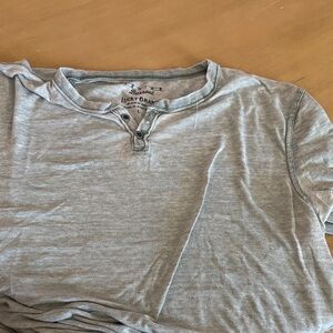 Men’s Lucky Brand Light Green Short Sleeve Henley